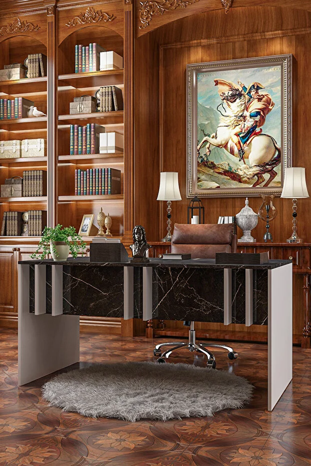 VİSERİON Çalışma Masası - Ofis Masası - Bilgisayar Masası - Çok Amaçlı Masa